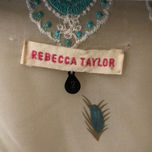 Gift Rebecca Taylor 100% Silk Dolman Top - Picture 5 of 7